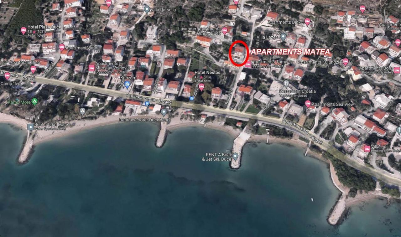 Apartments Matea Duće Exteriér fotografie